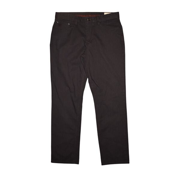 ENGLISH LAUNDRY $60 Dark Gray 5-Pocket Brixton Straight‎ Leg Pant Men's 34 - Picture 1 of 3